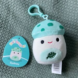 Sydney the Mushroom Squishmallow Clip